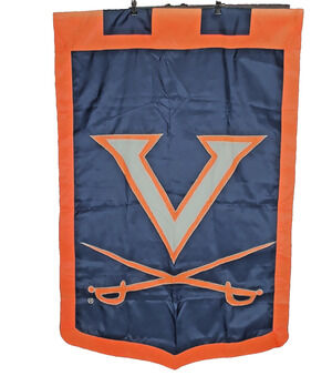 University Of Virginia Banner Charlottesville Cavaliers Jefferson Rotunda ACC